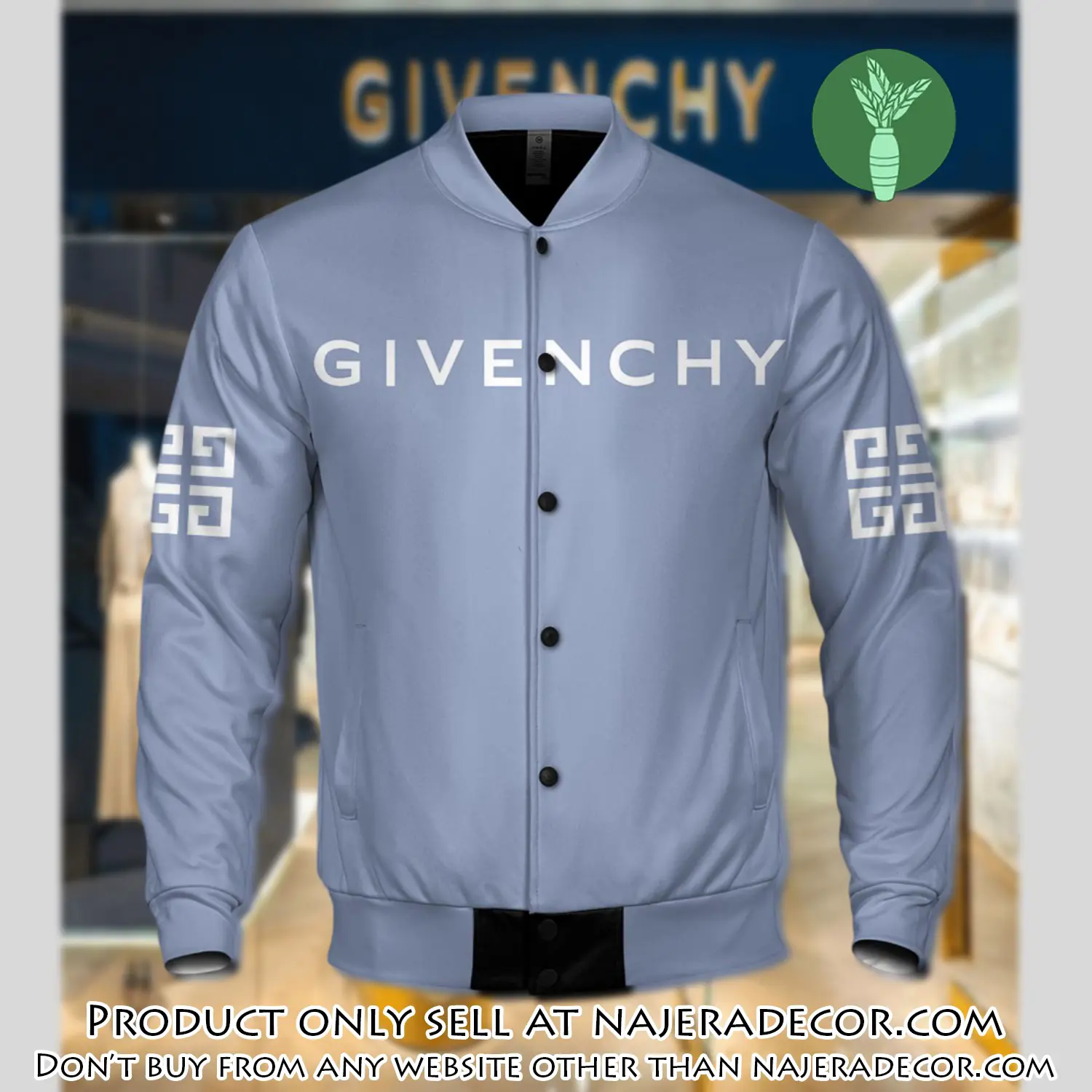 Luxury givenchy varsity premium baseball jacket bjv1057 njr3338598